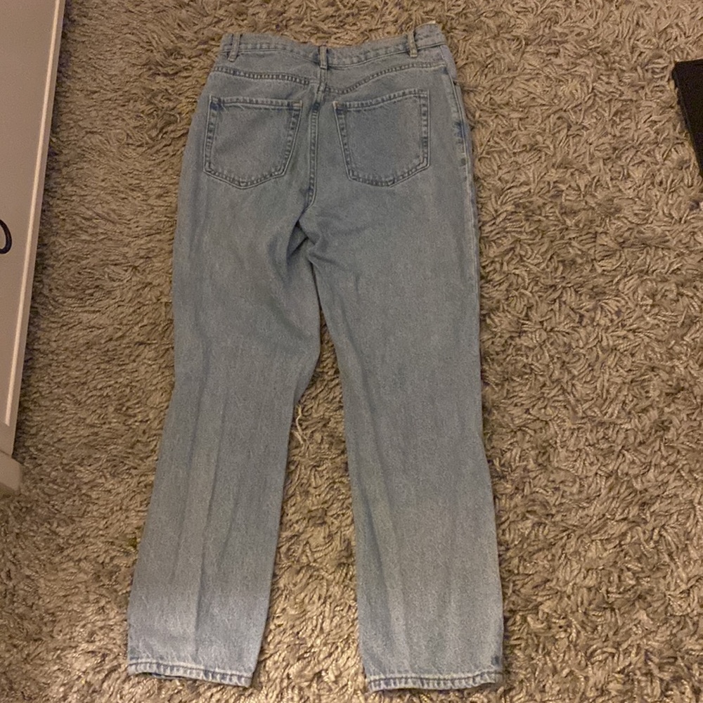 High Rise Straight Jeans - Picture 2 of 4